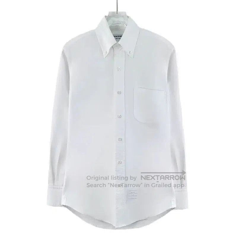 Thom Browne Thom Browne Women's White Cotton Shirt . Size XS / US 0-2 / IT 36-38 - 1 Thumbnail