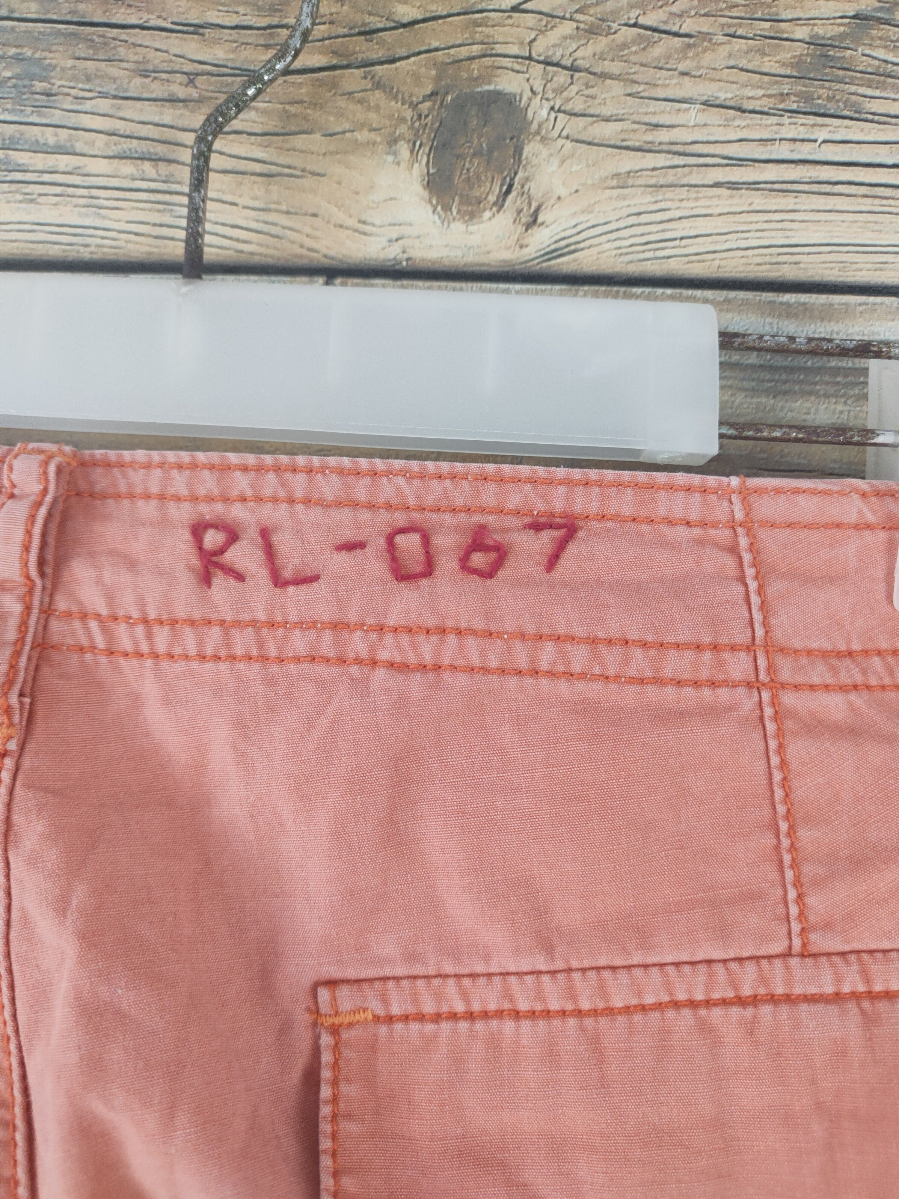 Polo Ralph Lauren DL Polo by Ralph Lauren Orange Multipocket Cargo Pants #2037 Size US 32 / EU 48 - 7 Thumbnail