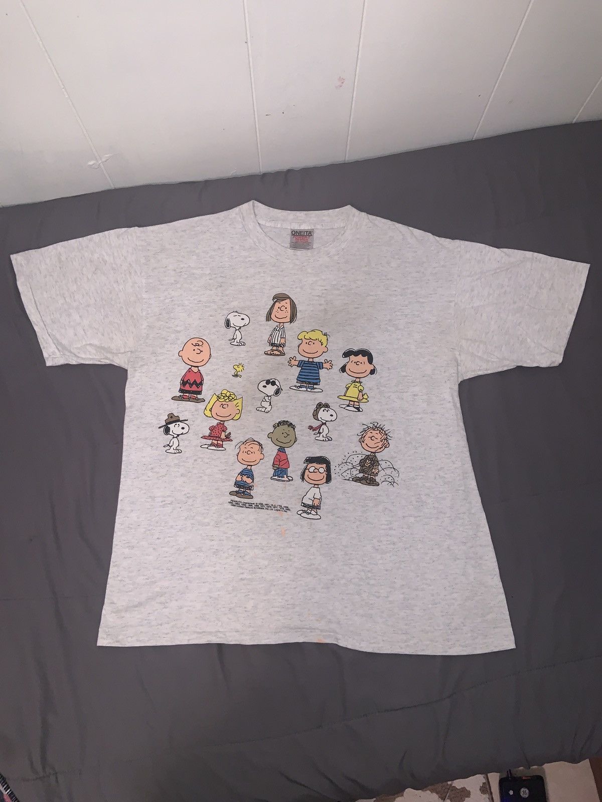 Peanuts Vintage 1980 Peanuts & Characters - Size Large Size US L / EU 52-54 / 3 - 1 Thumbnail