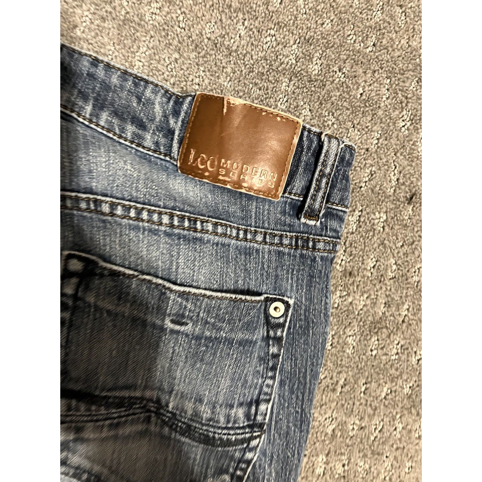 Lee VINTAGE Lee Modern Series Jeans Slim Fit Blue Stretch Denim Size 30x32 Mens Size US 30 / EU 46 - 3 Thumbnail