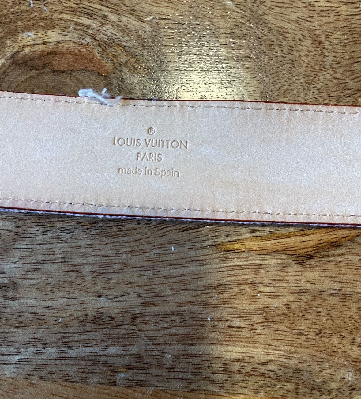 Louis Vuitton Lv monogram belt from 2010 Size ONE SIZE - 22 Thumbnail
