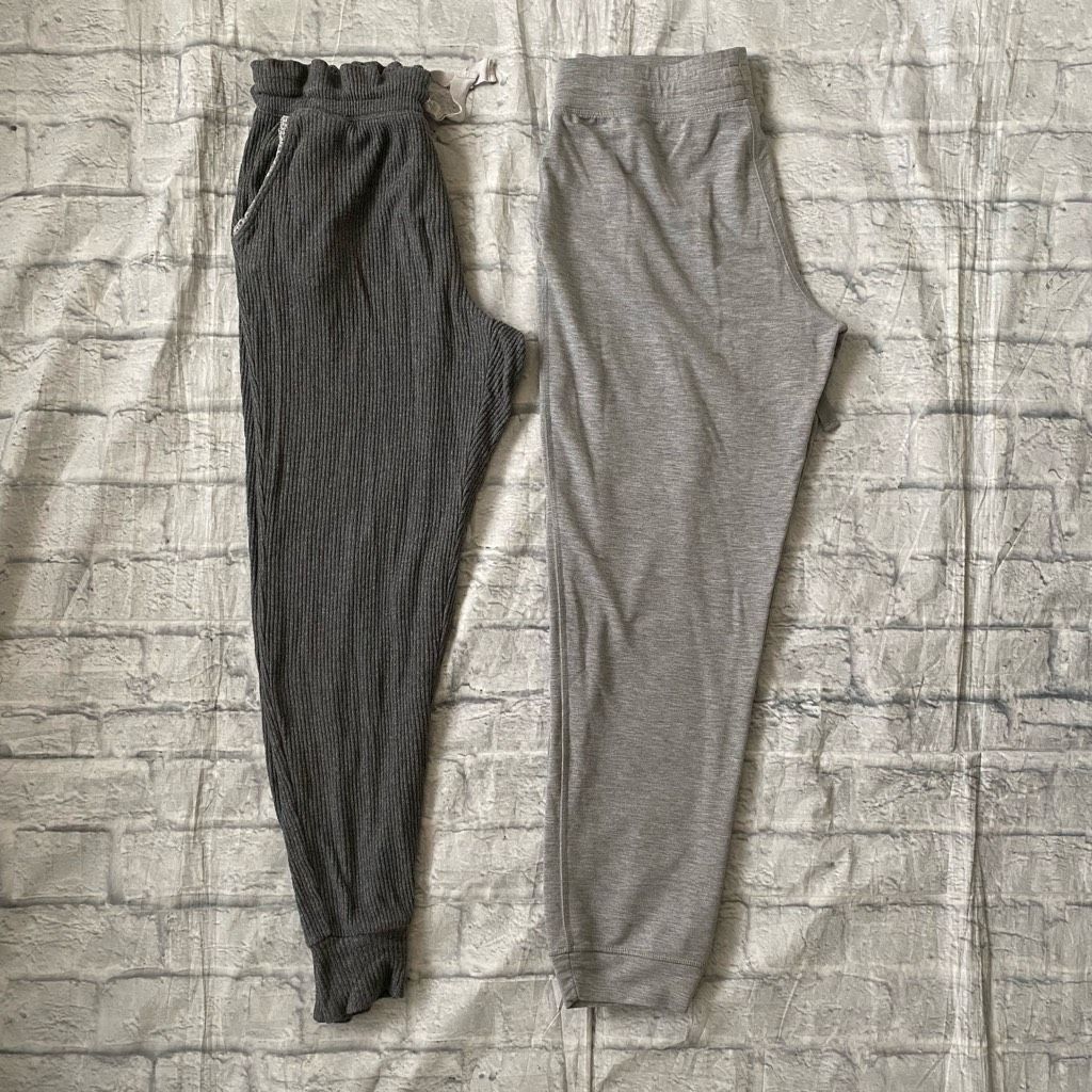 Other Secret treasures/Jenni women S 2 bundle pajama pants grey Size 27" / US 4 / IT 40 - 2 Thumbnail