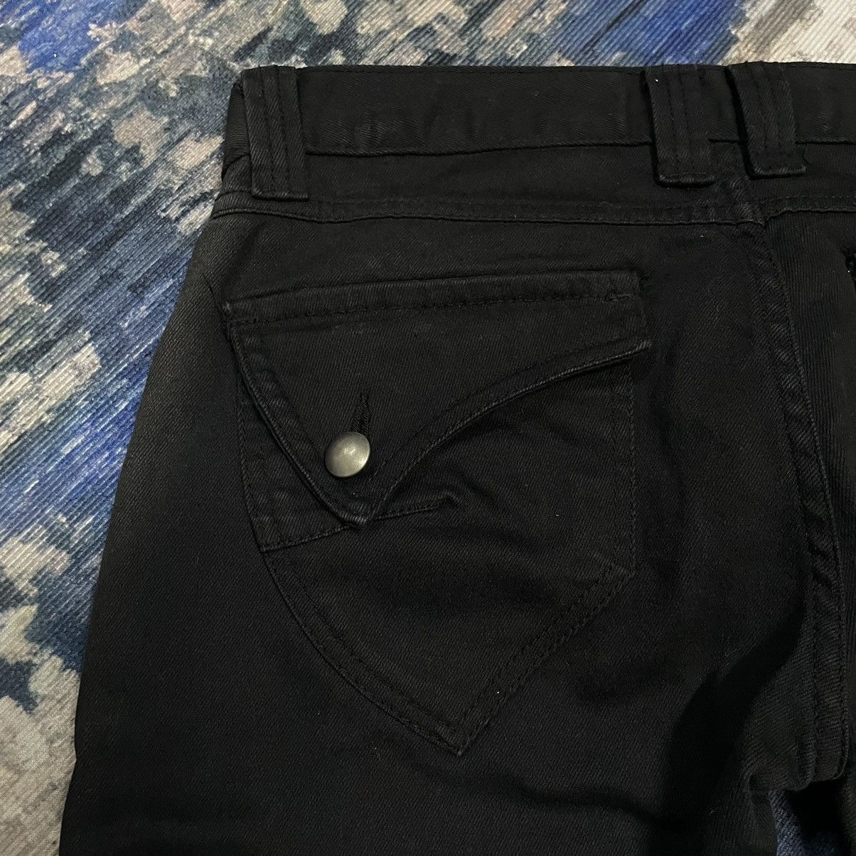 If Six Was Nine Y2k 2#1 Gothic Punk Skinny Women ifsixwasnine style jeans Size 31" - 15 Thumbnail