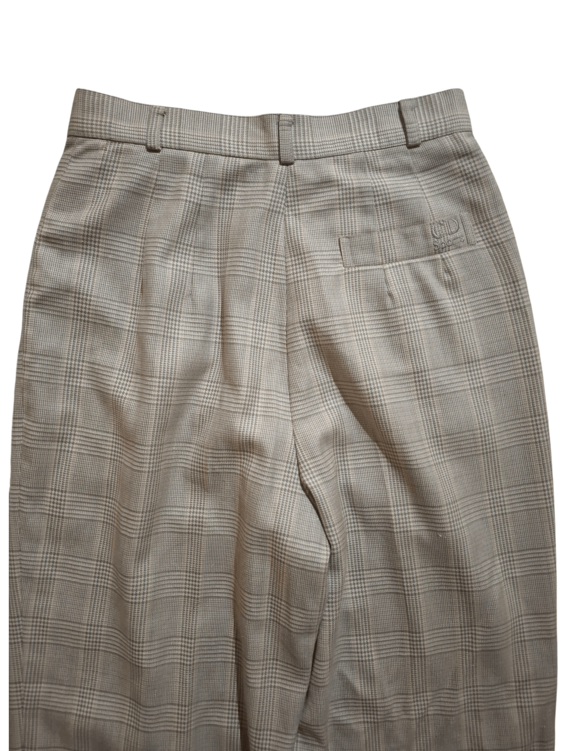 Dior Vintage 1993 Christian Dior Sports Plaid Trousers Size 25" / US 0 / IT 36 - 14 Thumbnail