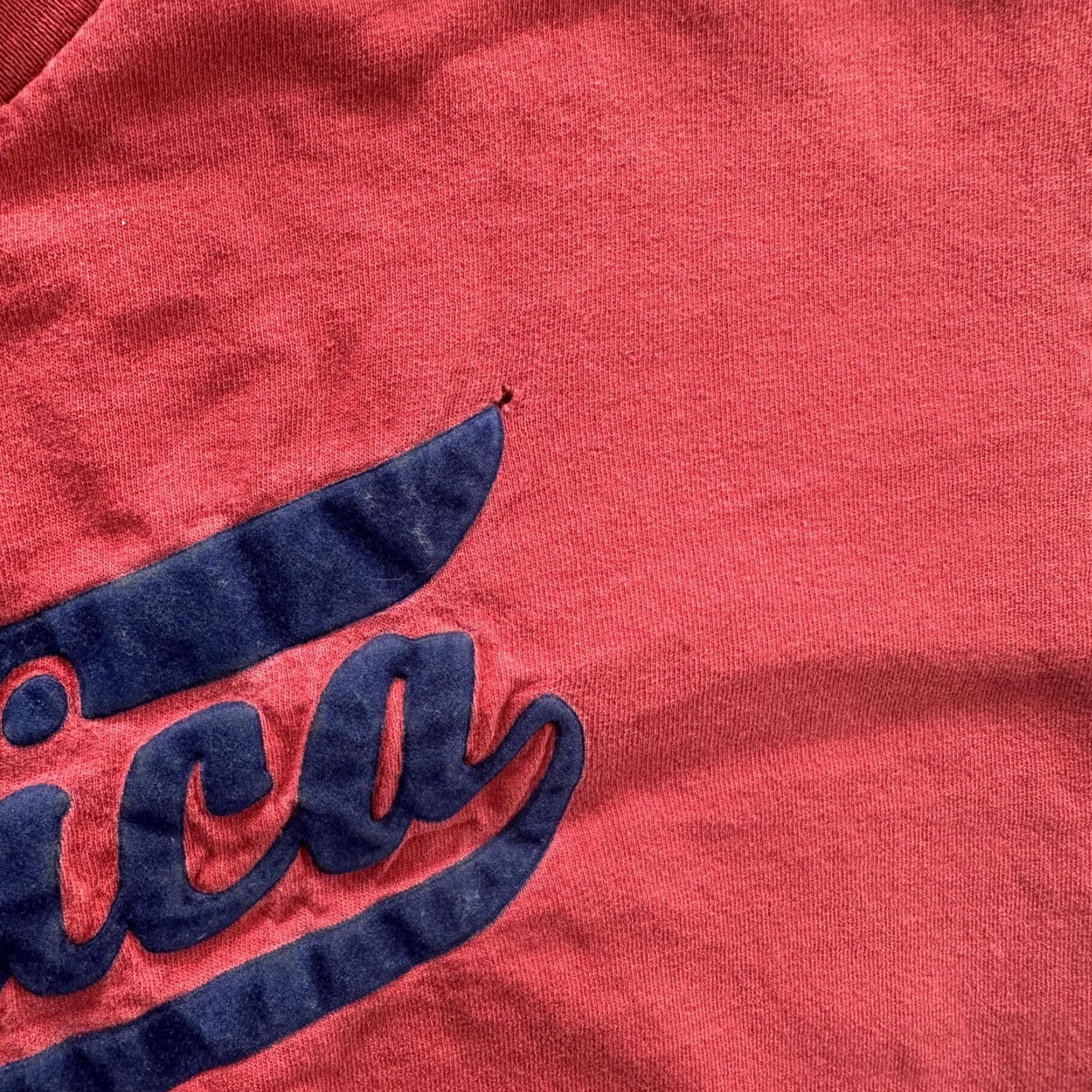 Nautica VINTAGE Nautica Graphic T-Shirt Mens Medium Red Casual Tee Retro Logo Size US M / EU 48-50 / 2 - 6 Thumbnail