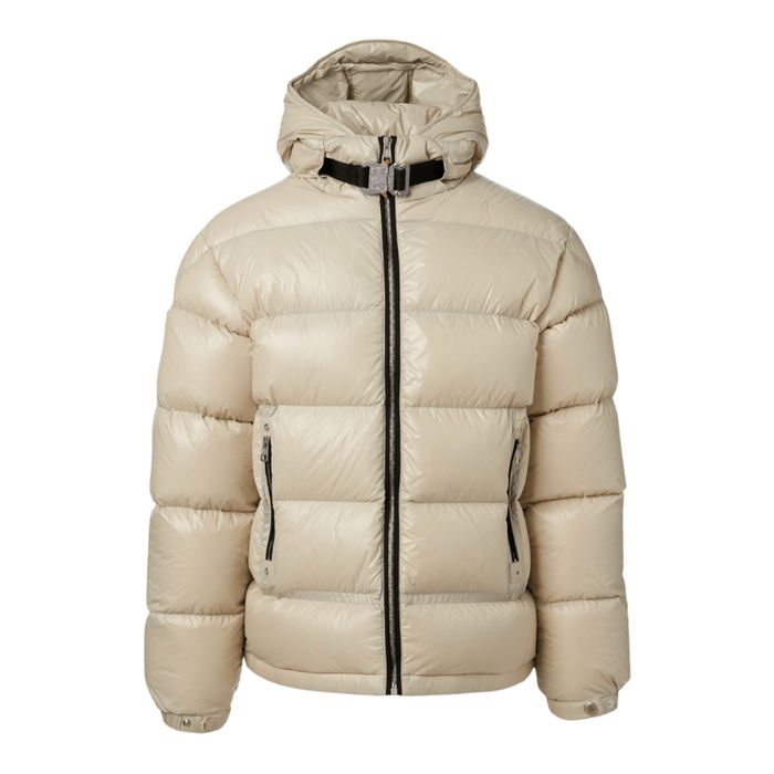 Moncler Moncler x Alyx 1017 Almond Short Down Jacket Tan Grailed