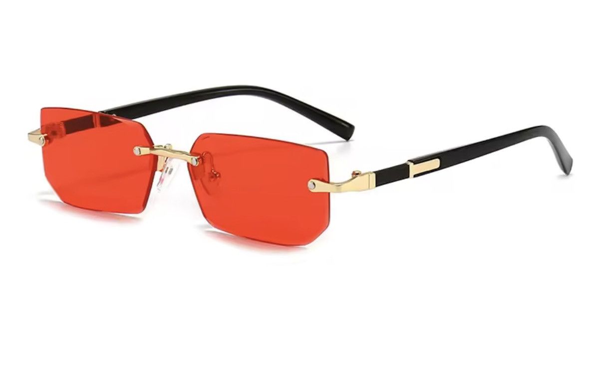 Electric Visual Rimless Square Sunglasses Size ONE SIZE - 3 Thumbnail