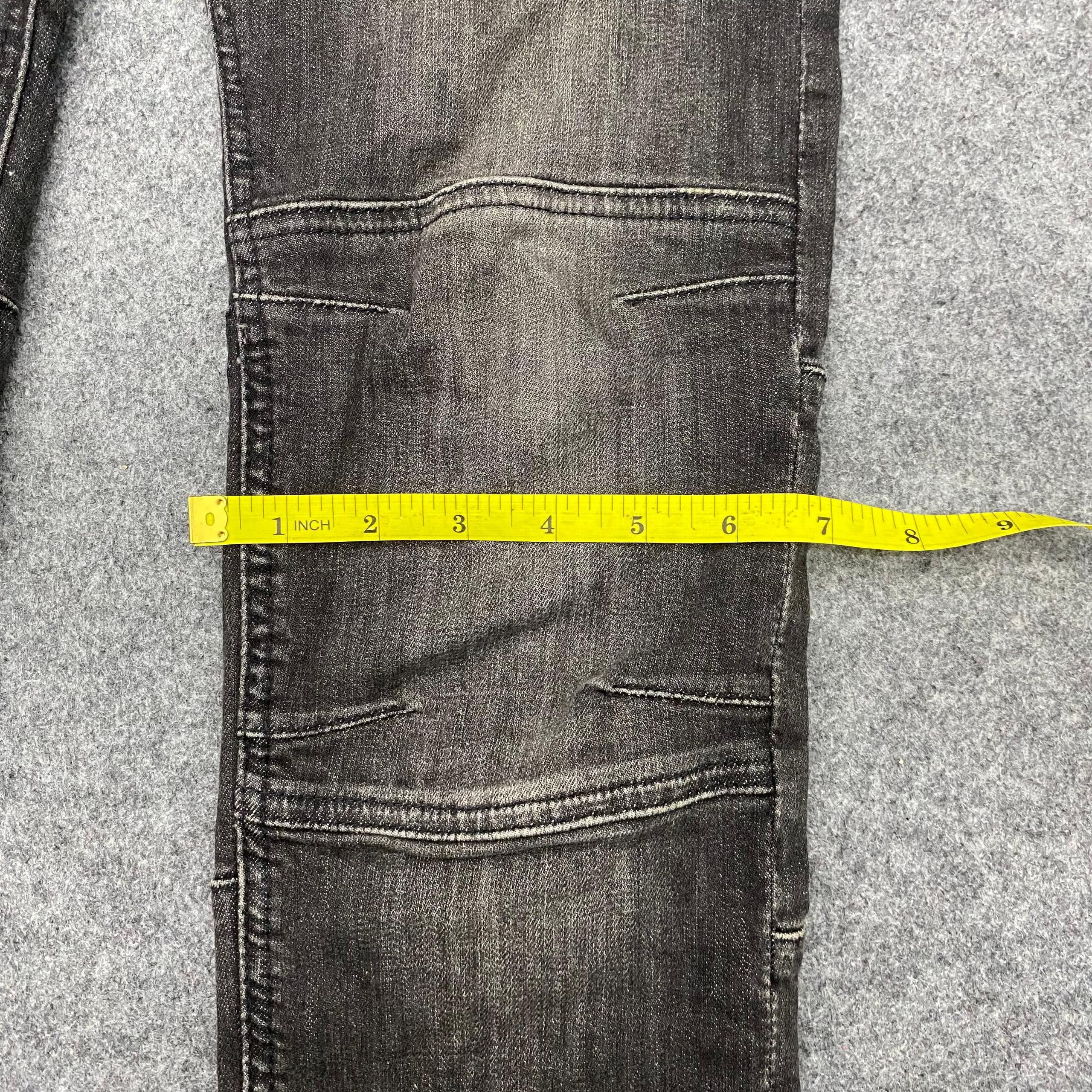 If Six Was Nine 💥Best Offer💥Vintage H&M Japanese Brand Skinny Denim Size US 30 / EU 46 - 7 Thumbnail