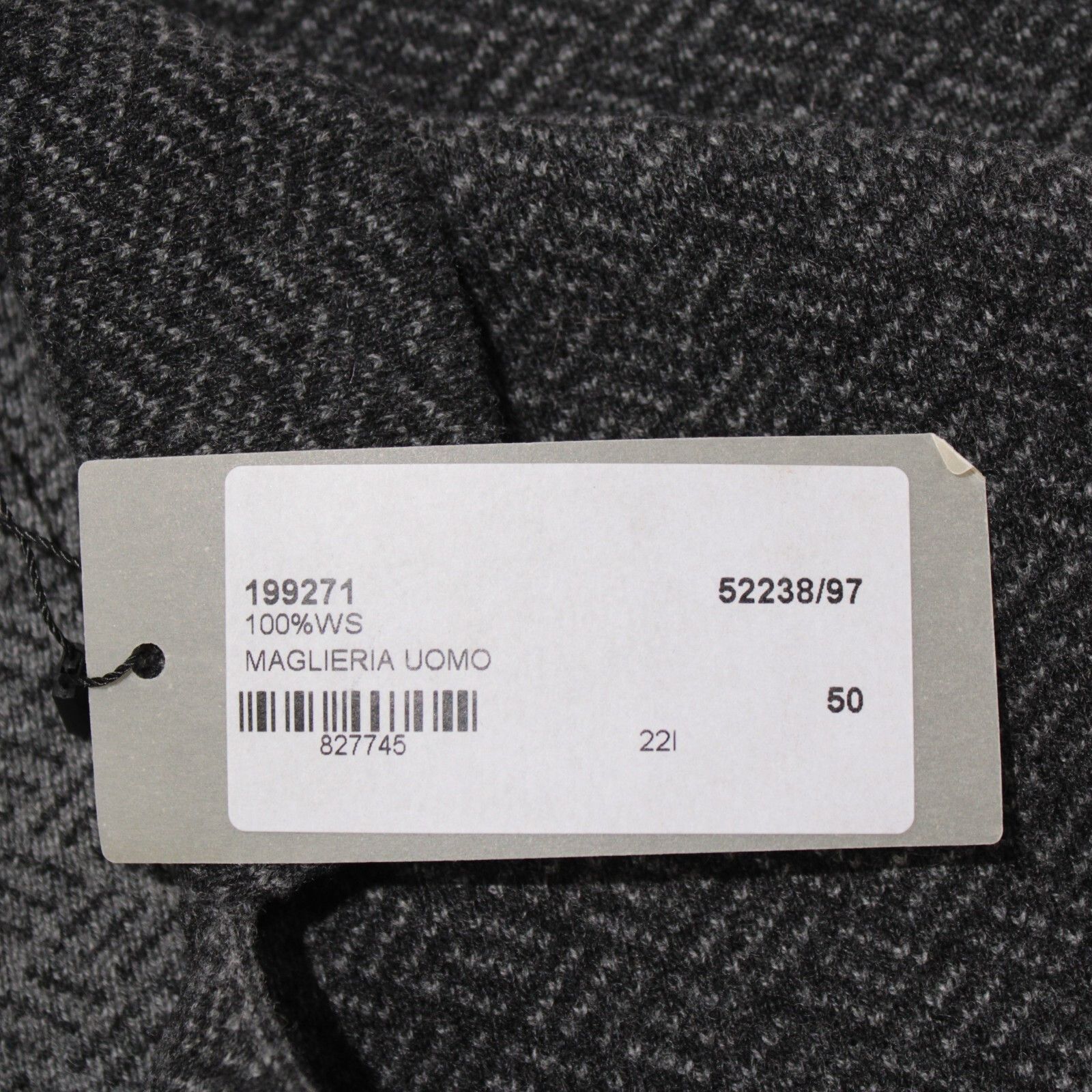 Luciano Barbera Luciano Barbera Sweater Size US M in Gray Size US M / EU 48-50 / 2 - 2 Thumbnail