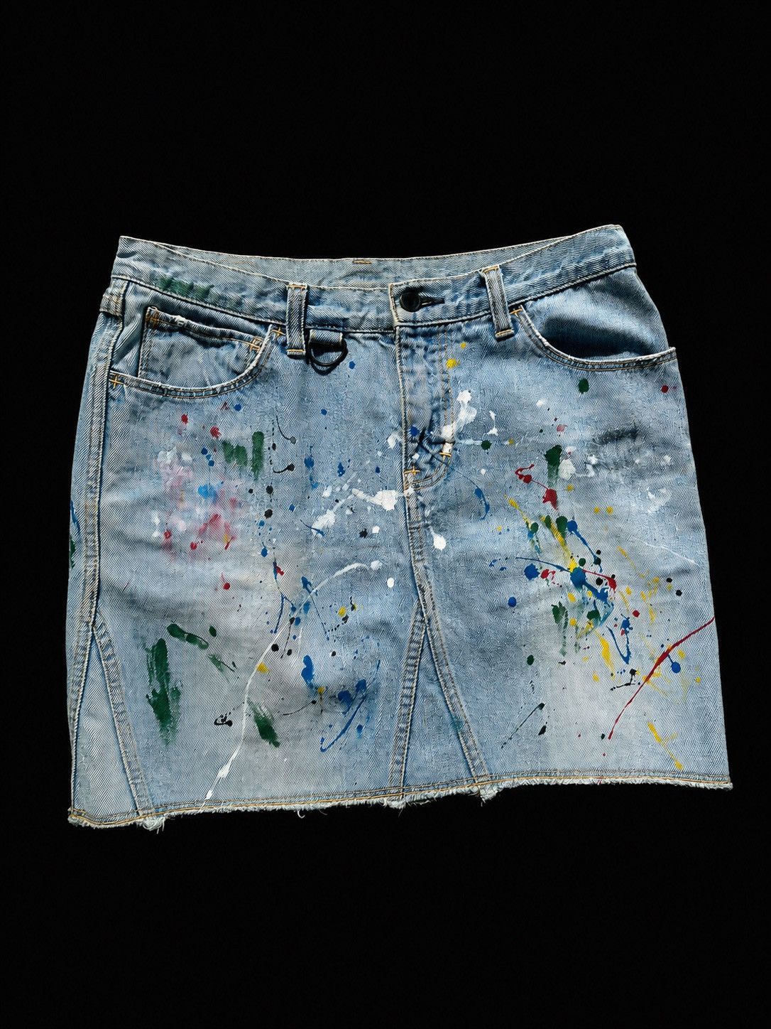 Undercover Number (N)ine X Undercover Denim Skirt AW06Size 1 Size 30" / US 8 / IT 44 - 1 Thumbnail