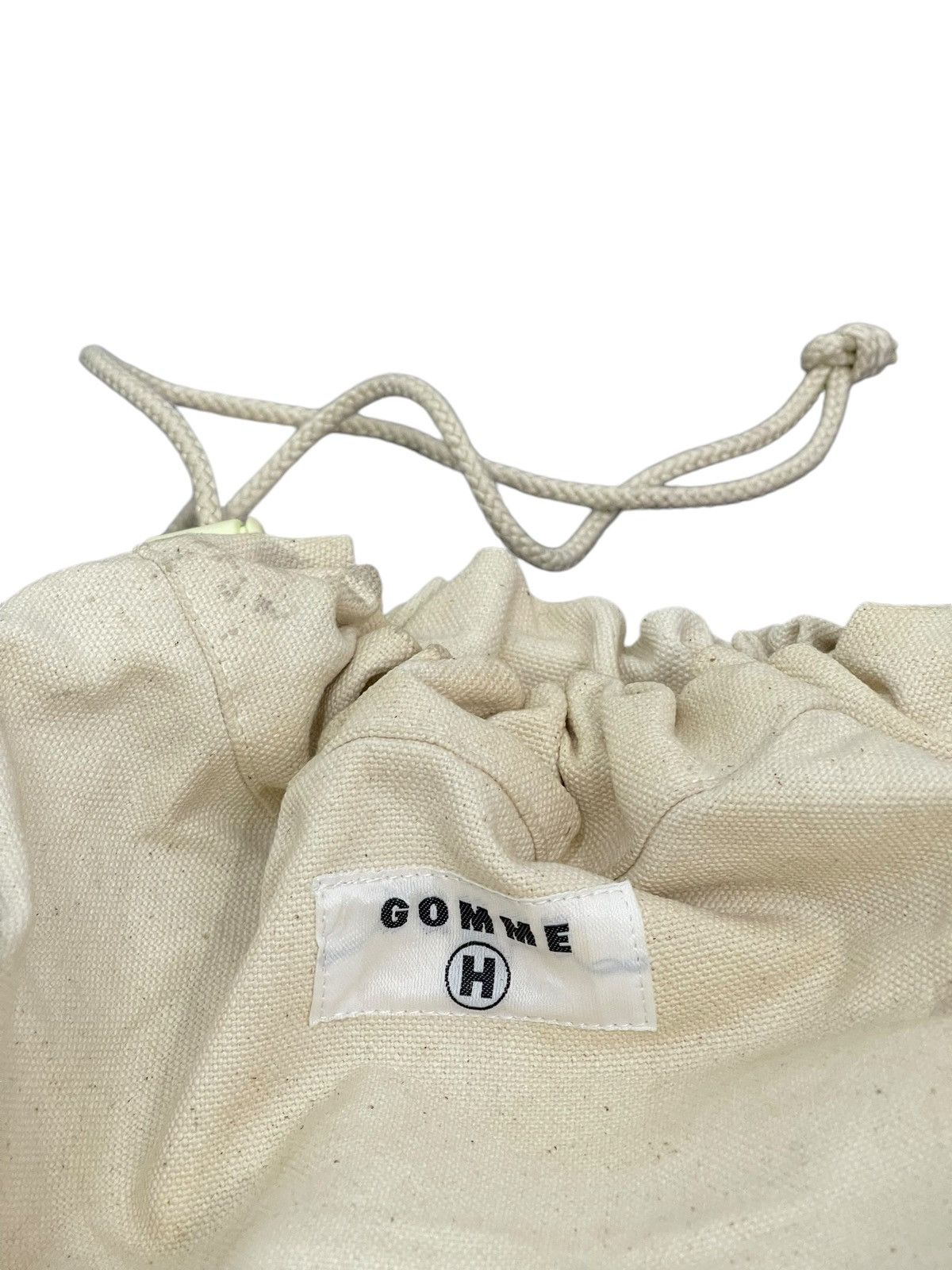 Japanese Brand Army Bag Style Gomme H Ex Yohji Cotton Canvas 1🟩0 Size ONE SIZE - 17 Thumbnail