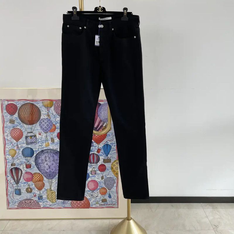 Givenchy Women's Black Cotton Jeans Size L 0089