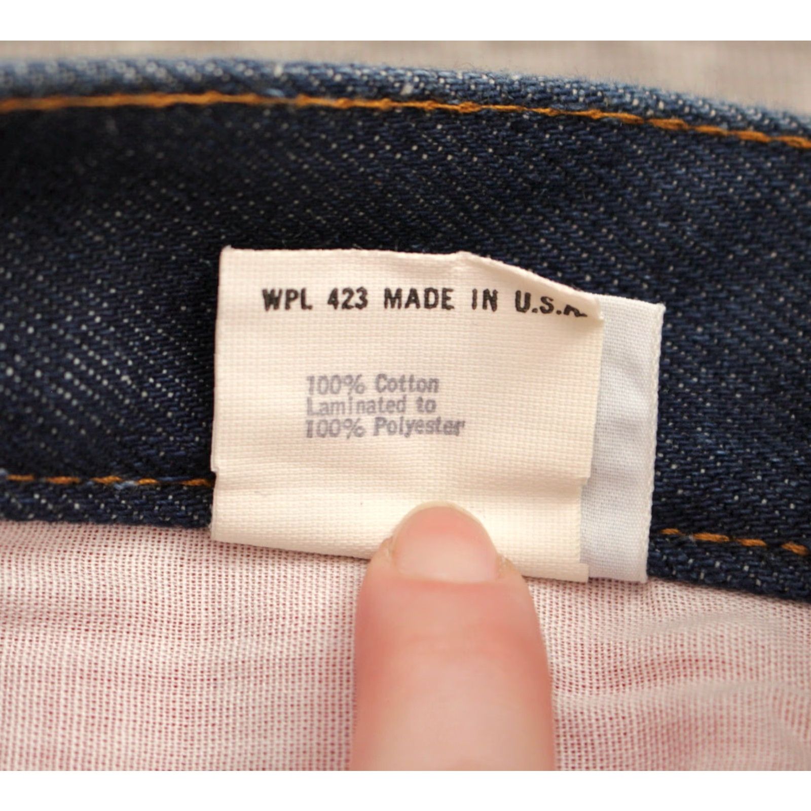 Levi's VINTAGE Men's VTG 1980s Fleece Lined Orange Tab Levi's 517 Jeans Sz 31x30 80s Bootcut Levi's Jeans Mens 80s Denim Blue Size US 31 - 7 Thumbnail