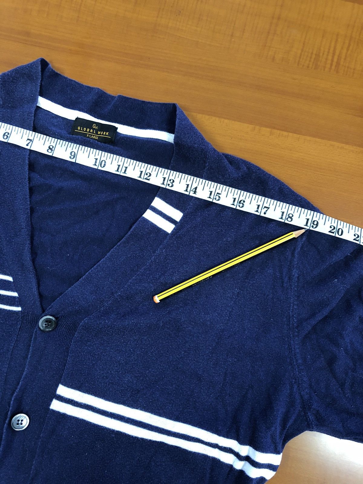 Global Work Global Work Simple Cardigan Size US L / EU 52-54 / 3 - 15 Thumbnail