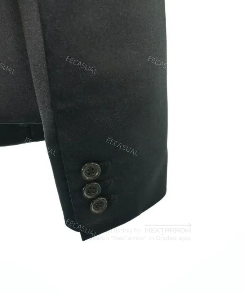 Comme des Garcons Comme Des Garcons Black Spiked Collar Glossy Jacket Size XS / US 0-2 / IT 36-38 - 7 Thumbnail