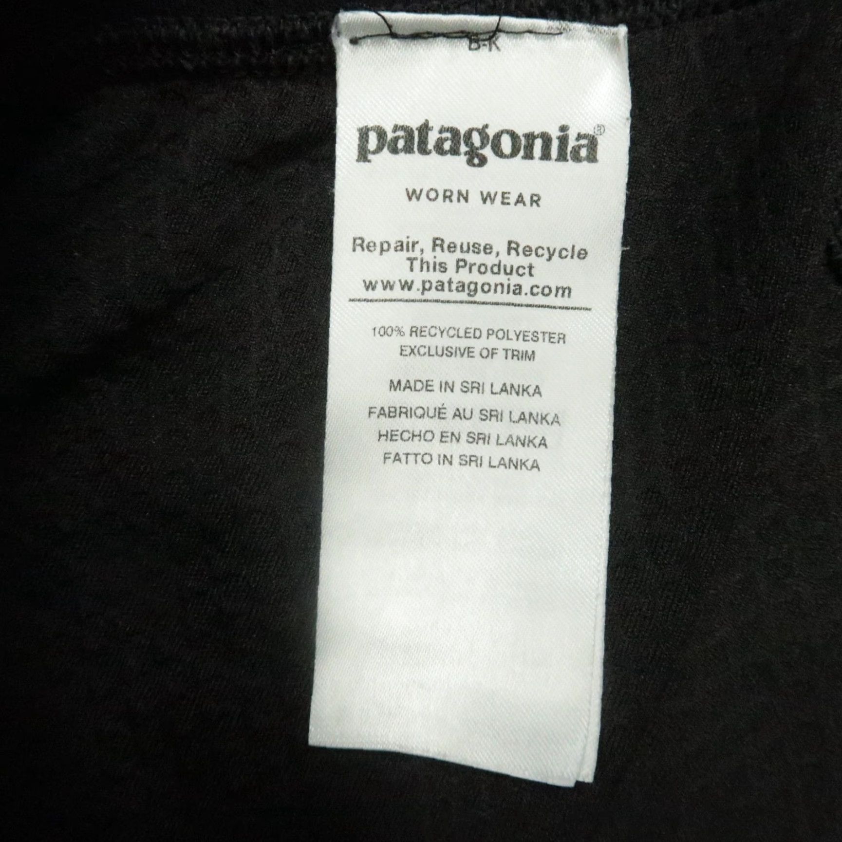 Patagonia Patagonia Pants Mens Extra Large Black Capilene Midweight Bottoms Baselayer XL Size US 36 / EU 52 - 4 Thumbnail