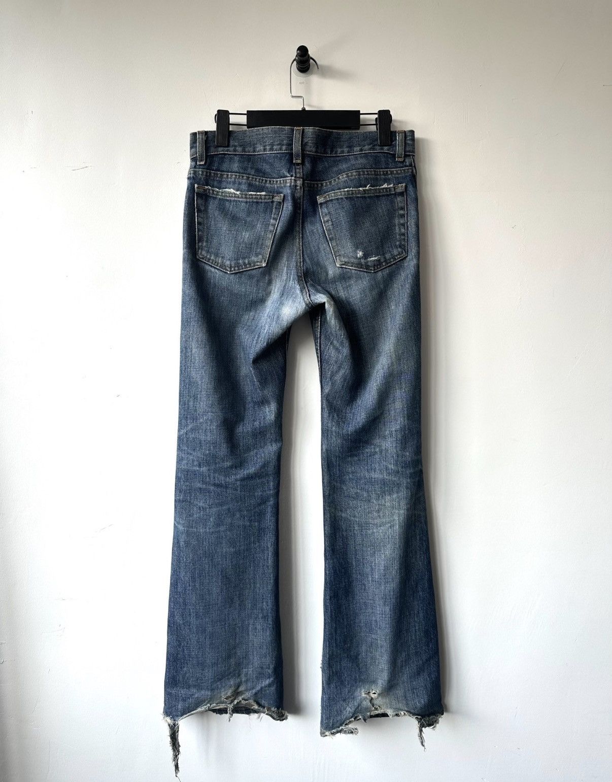 Helmut Lang Helmut Lang vintage classic low waist wide leg denim K7 Size US 28 / EU 44 - 3 Thumbnail