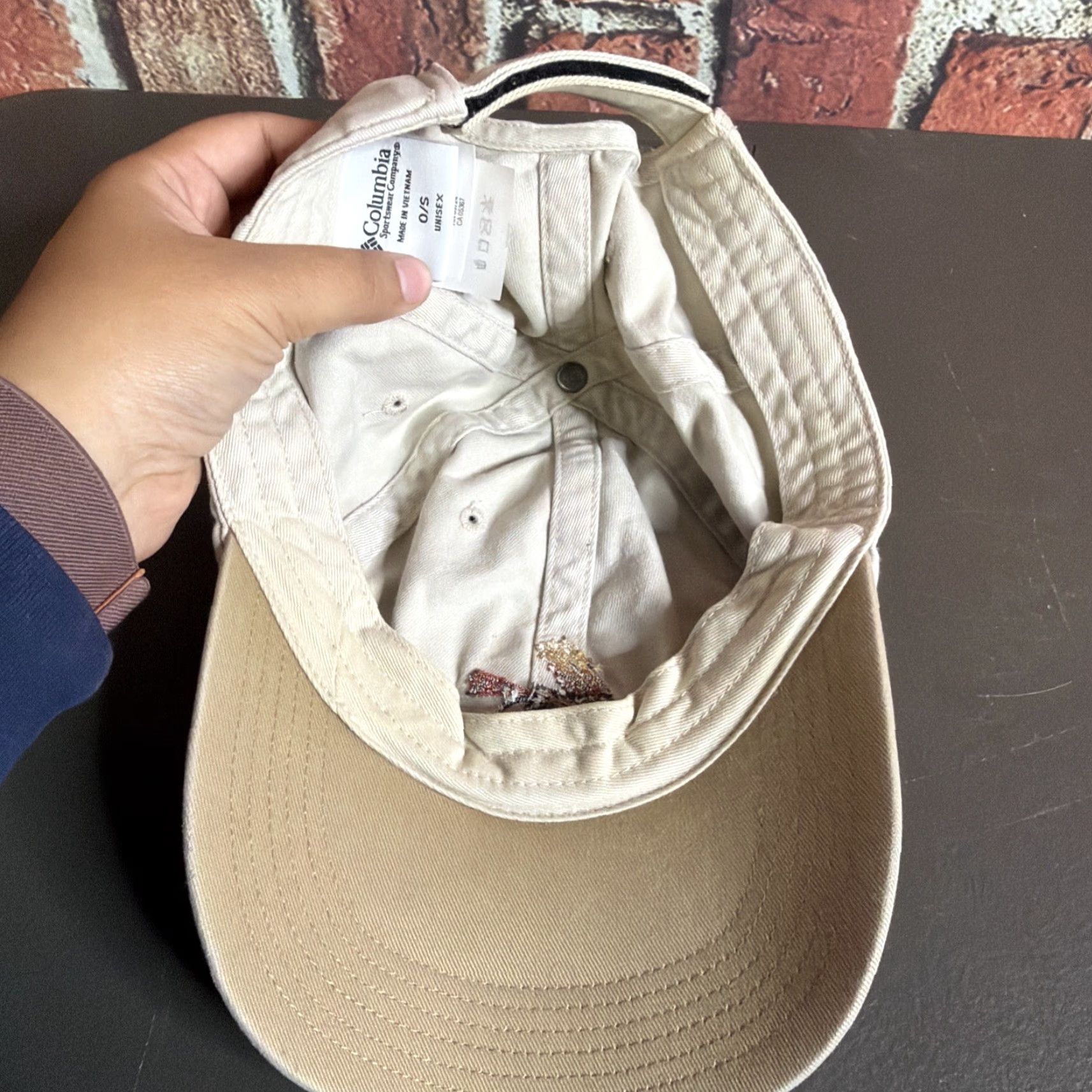 Spell Columbia Hat Baseball Cap Men One Size Beige Cotton Logo Adjustable Dad Cap Size ONE SIZE - 3 Thumbnail