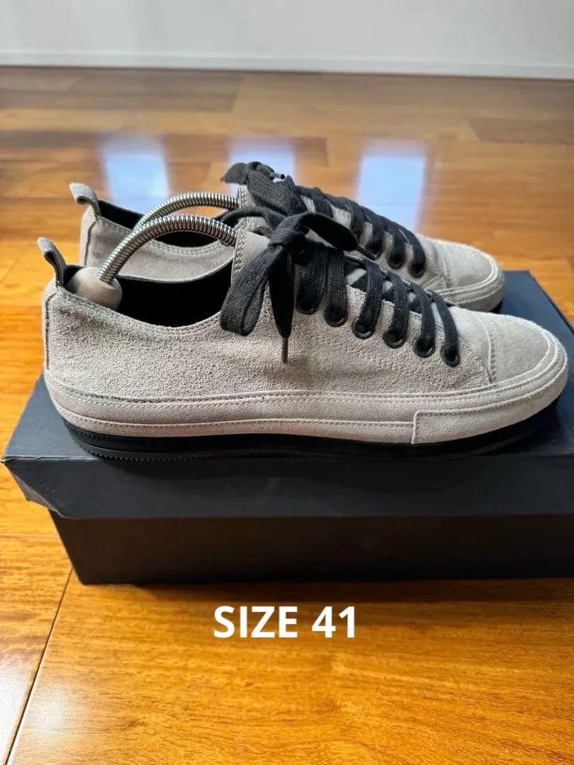 Ann Demeulemeester ANN DEMEULEMEESTER Low Top Sneakers Gray 41 Size US 8 / EU 41 - 1 Thumbnail