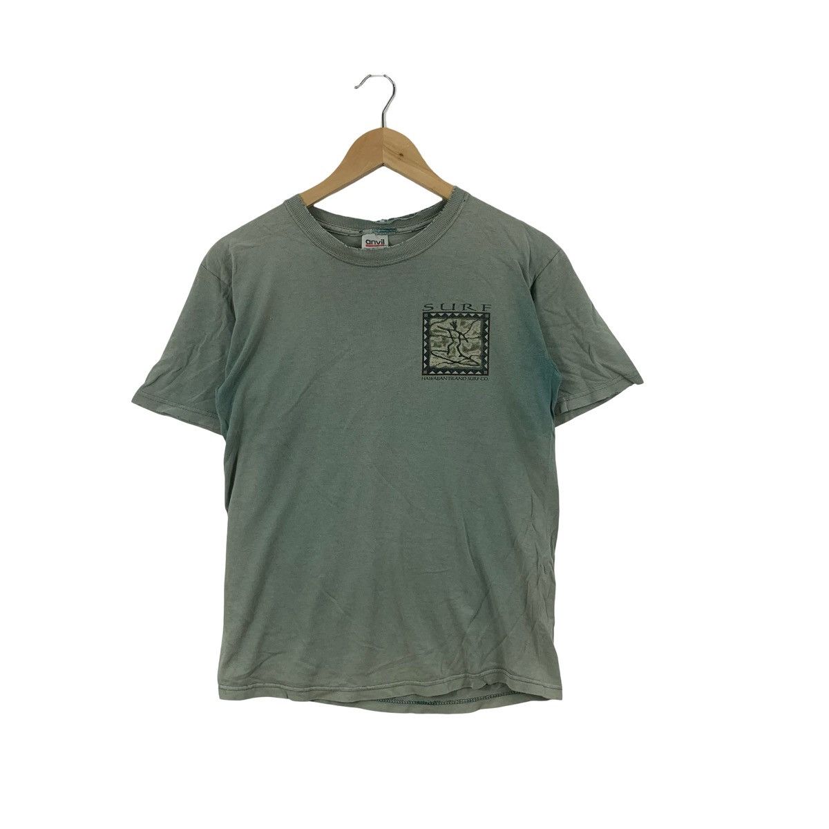 Vintage Vintage HAWAIIAN ISLAND Surf Co. Tribal Style Surfer Graphic Size US S / EU 44-46 / 1 - 2 Thumbnail