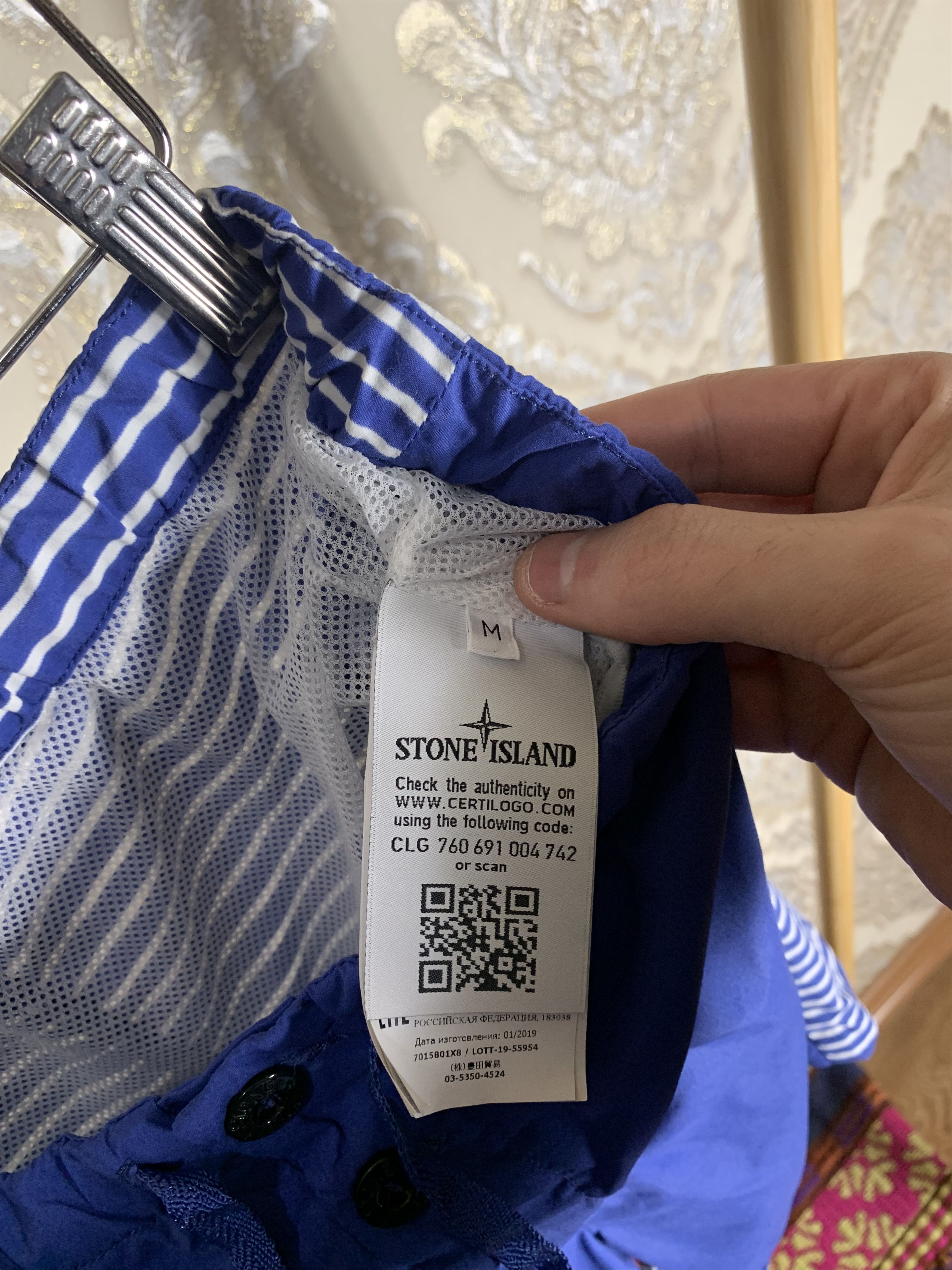 Stone Island VINTAGE STONE ISLAND MARINA CLASSIC DESIGNER SHORTS 90s Size US 32 / EU 48 - 9 Thumbnail