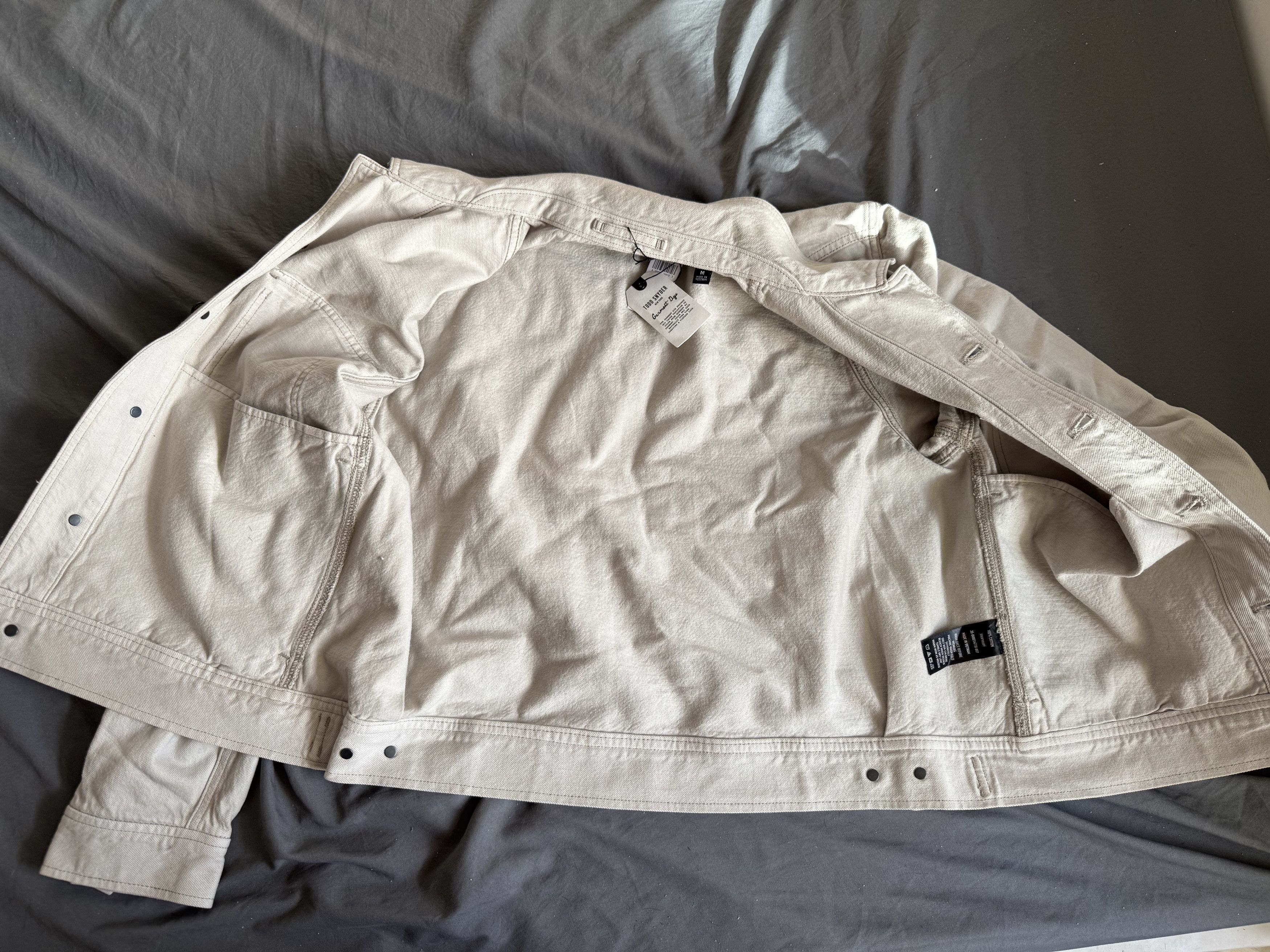 Todd Snyder Todd Snyder Cropped Eisenhower Jacket in Stone Medium $298 Size US M / EU 48-50 / 2 - 3 Thumbnail