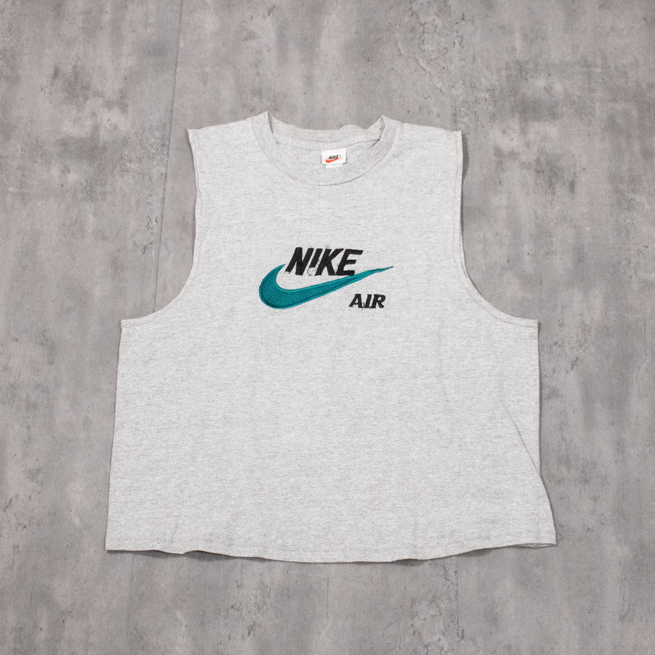 Other Vintage 1990's Nike Air Swoosh Y2K Style Sleeveless T-Shirt Size US L / EU 52-54 / 3 - 3 Thumbnail