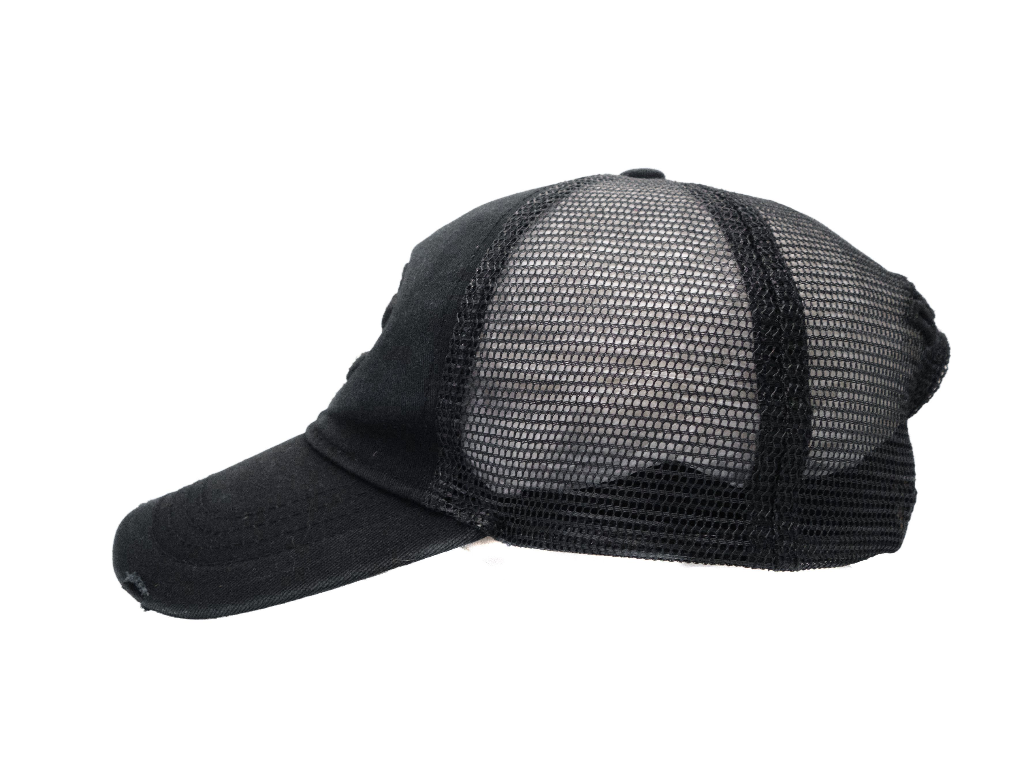 Dsquared2 DC Logo Trucker Distressed Cap Size ONE SIZE - 3 Thumbnail