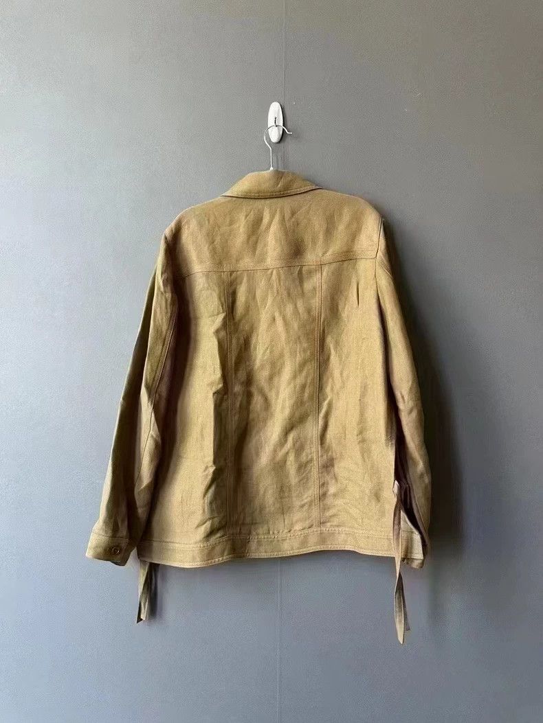 Loewe LOEWE Brown leather coat Size XXS / US 00 / IT 34 - 2 Thumbnail