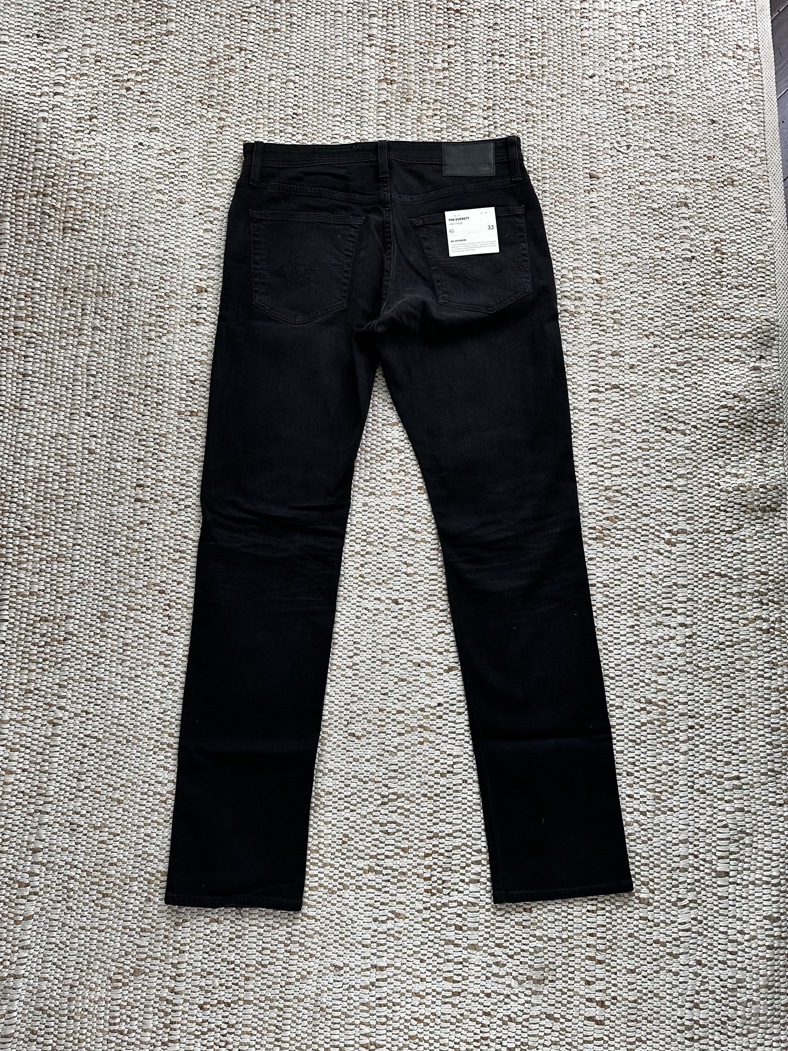 AG Adriano Goldschmied AG-ED The Everett Slim Straight Denim Size US 33 - 1 Thumbnail