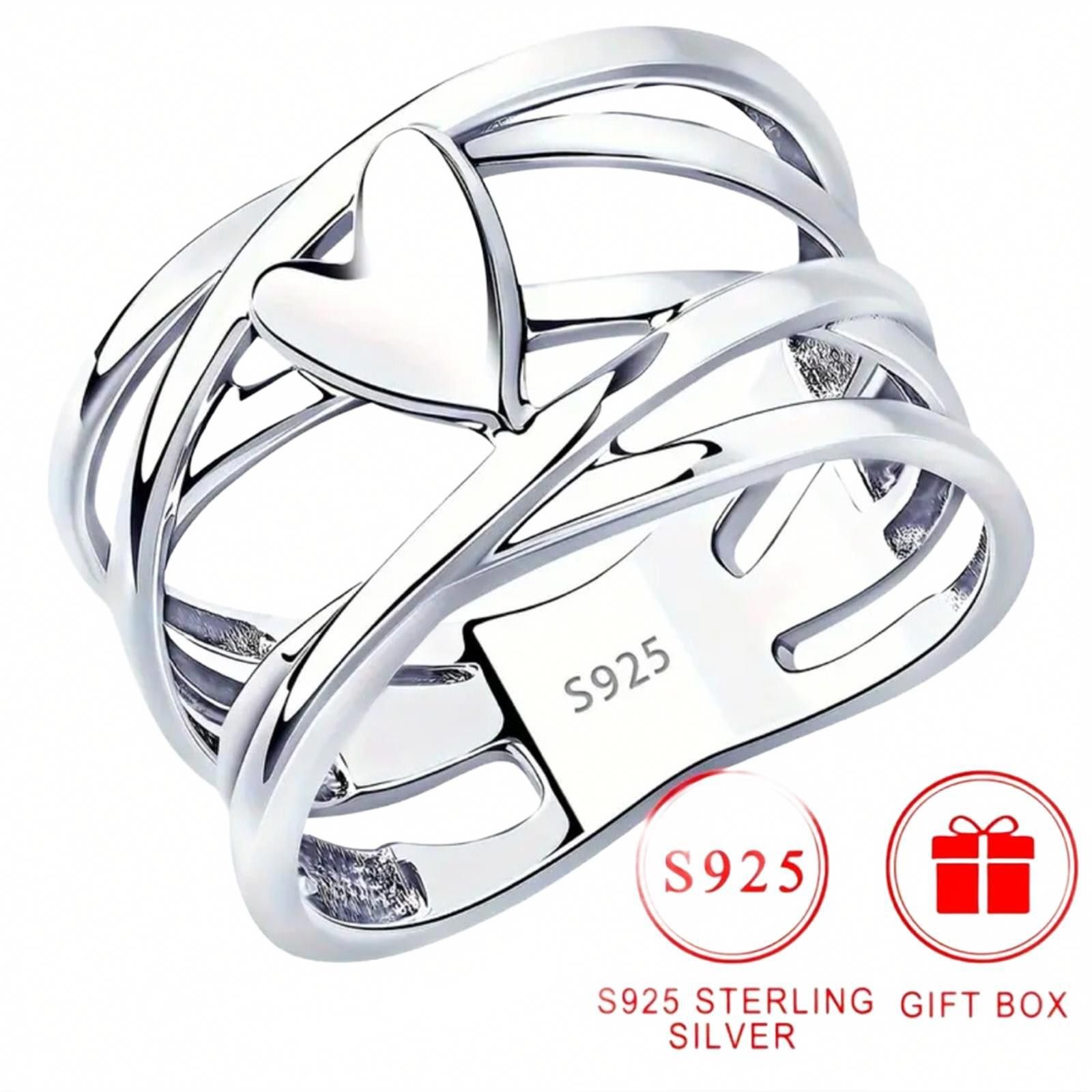 Designer 925 Sterling Silver Ring Size 7 Size ONE SIZE - 2 Thumbnail