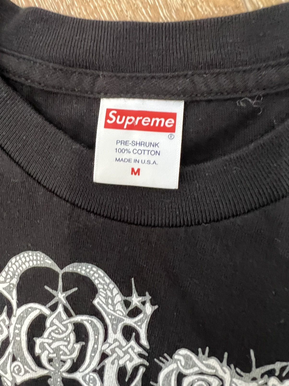 Supreme FW22 Week 1 Wombat Tee T SUP-FW22-084-WHI