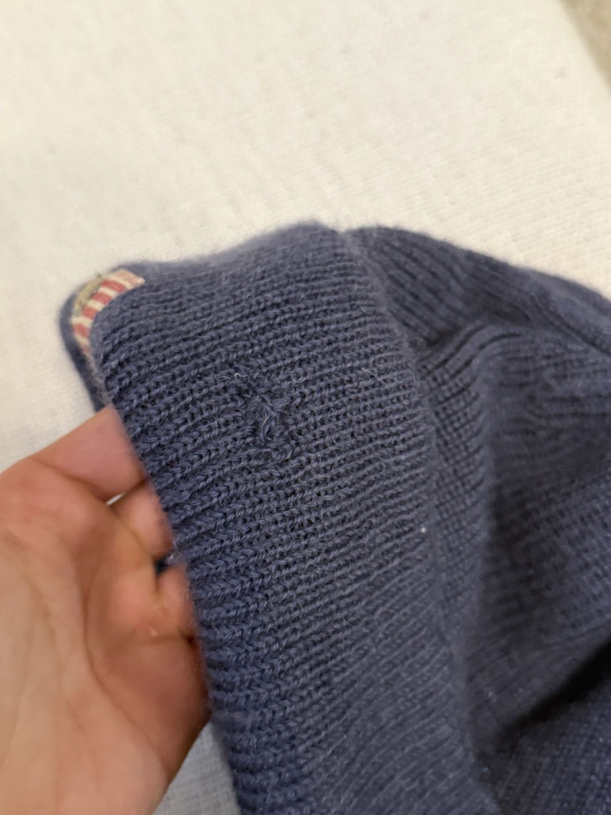 Ralph Lauren Vintage wool beanie Polo Raloh Lauren us logo usa RARE Size ONE SIZE - 7 Thumbnail