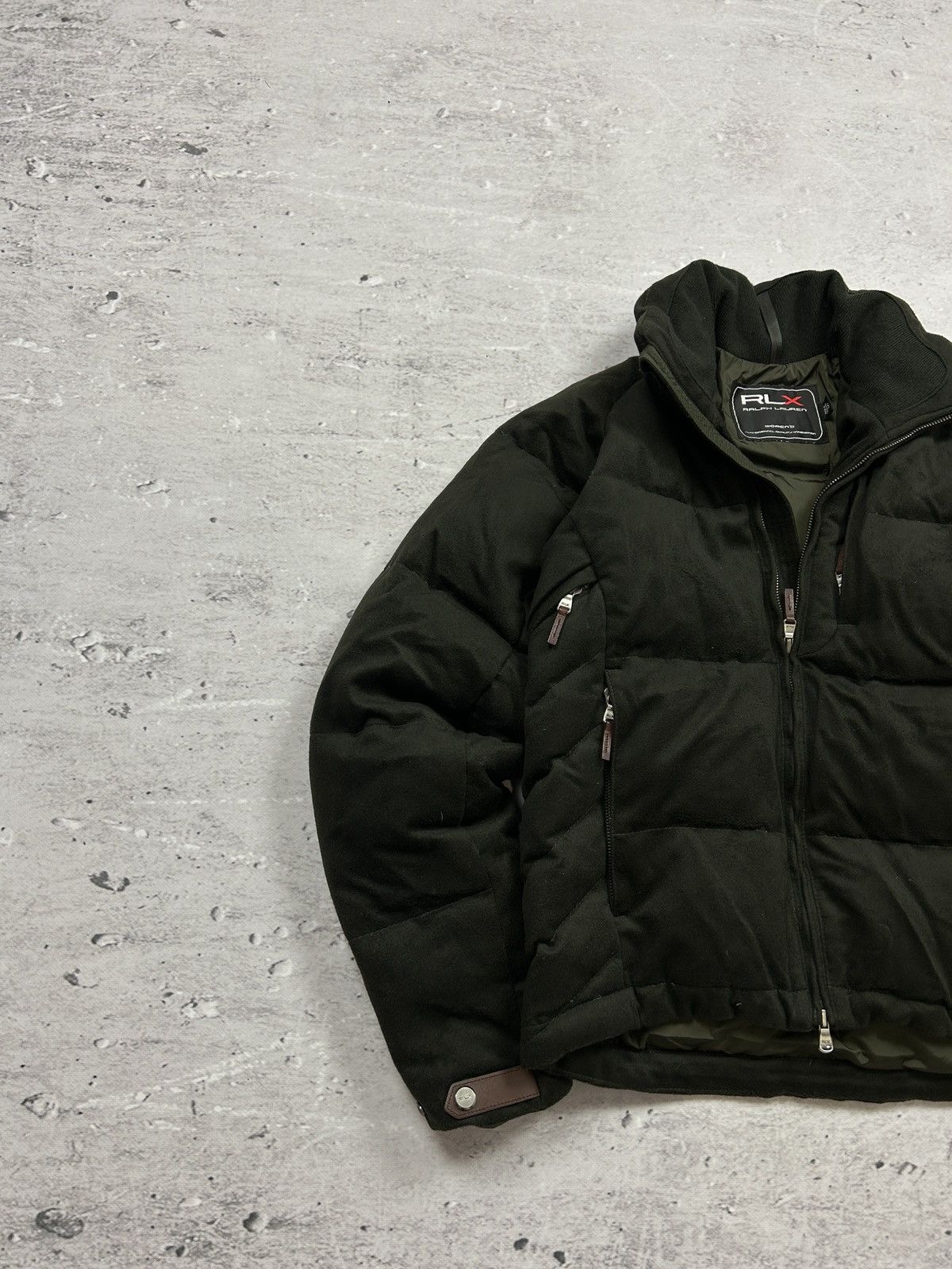 RLX Ralph Lauren × Ralph Lauren × Vintage 🔥VINTAGE RALPH LAUREN RLX HEAVYWEIGHT PADDED WOOL JACKET🔥 Size S / US 4 / IT 40 - 4 Thumbnail