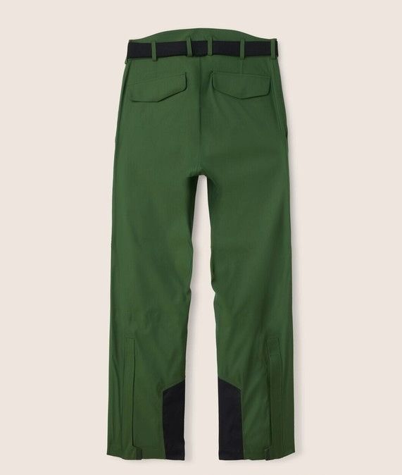 Loro Piana o1w1db10824 Ski Virgin Wool Pant in Green Size US 32 / EU 48 - 2 Thumbnail