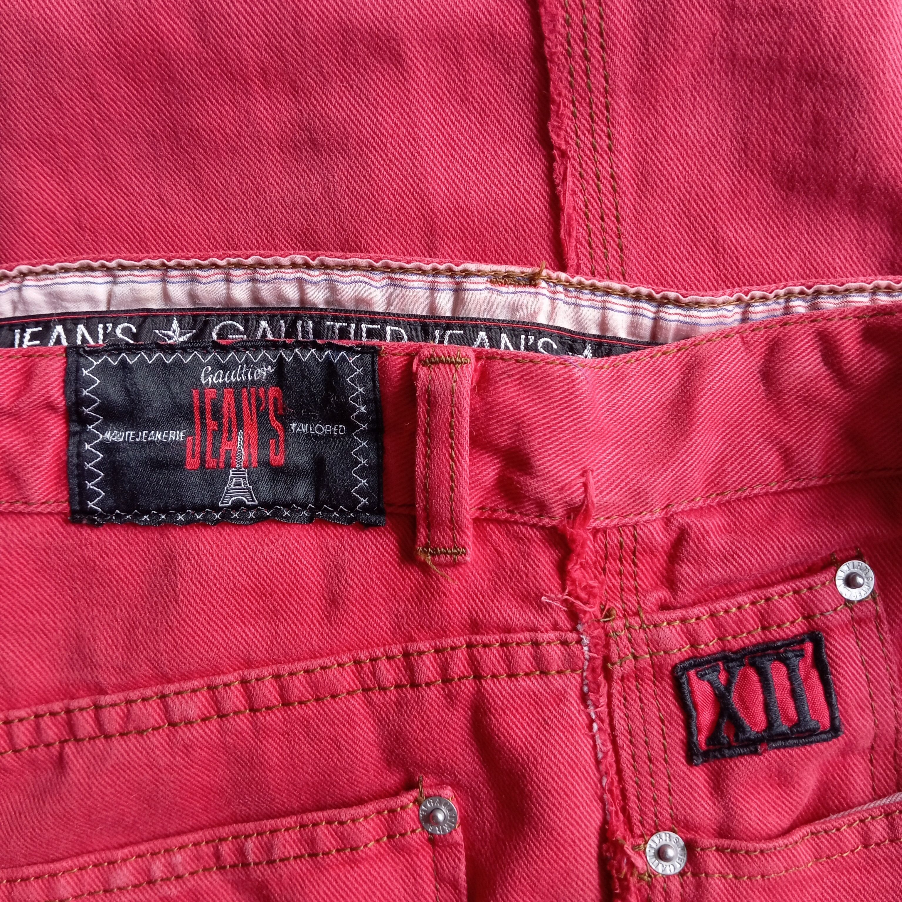 Gaultier Homme Objet Vintage XII Jean Paul gaultier jean's trousers Size US 34 / EU 50 - 3 Thumbnail