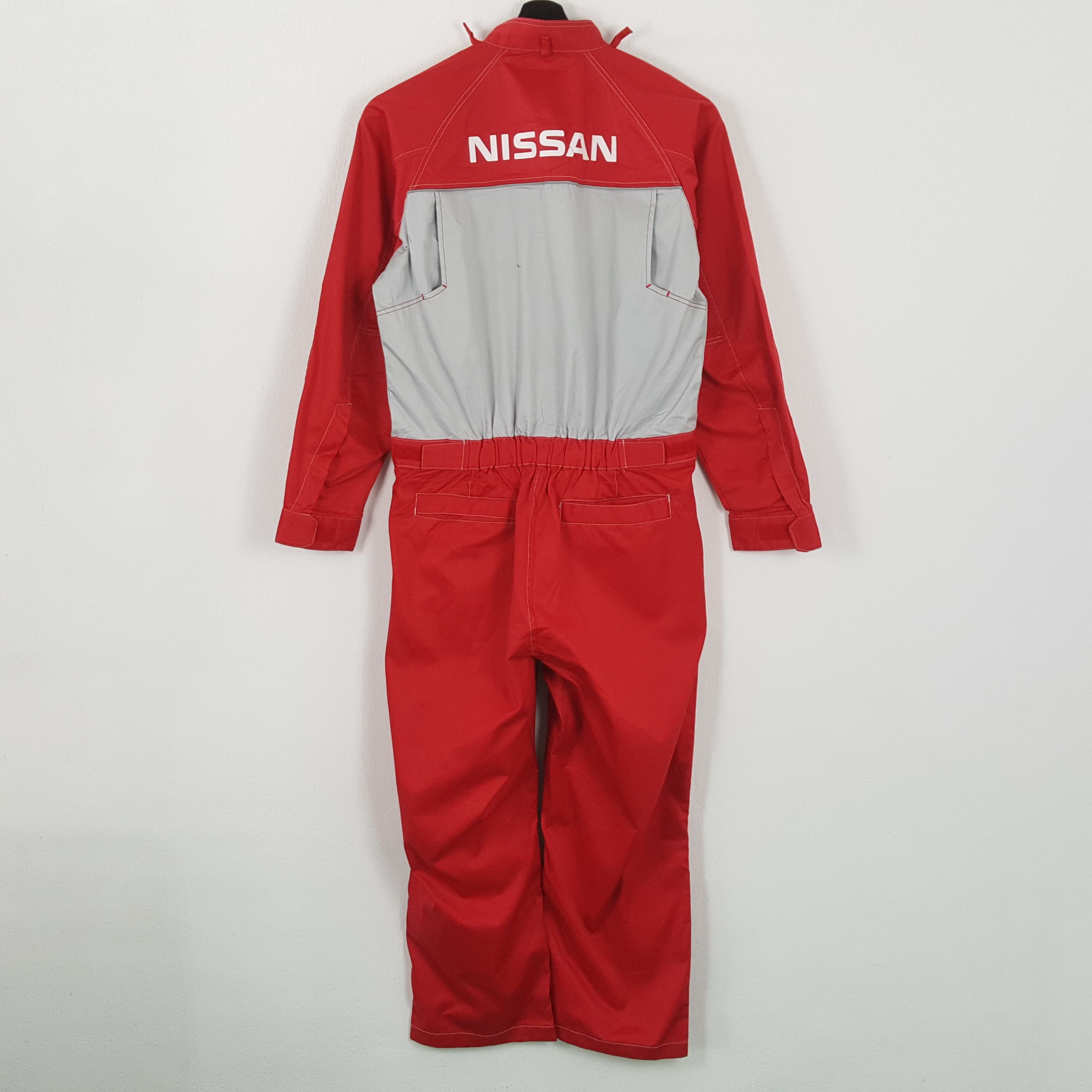 NISSAN Japanese Motorsports Racing Style Coverall Jacket