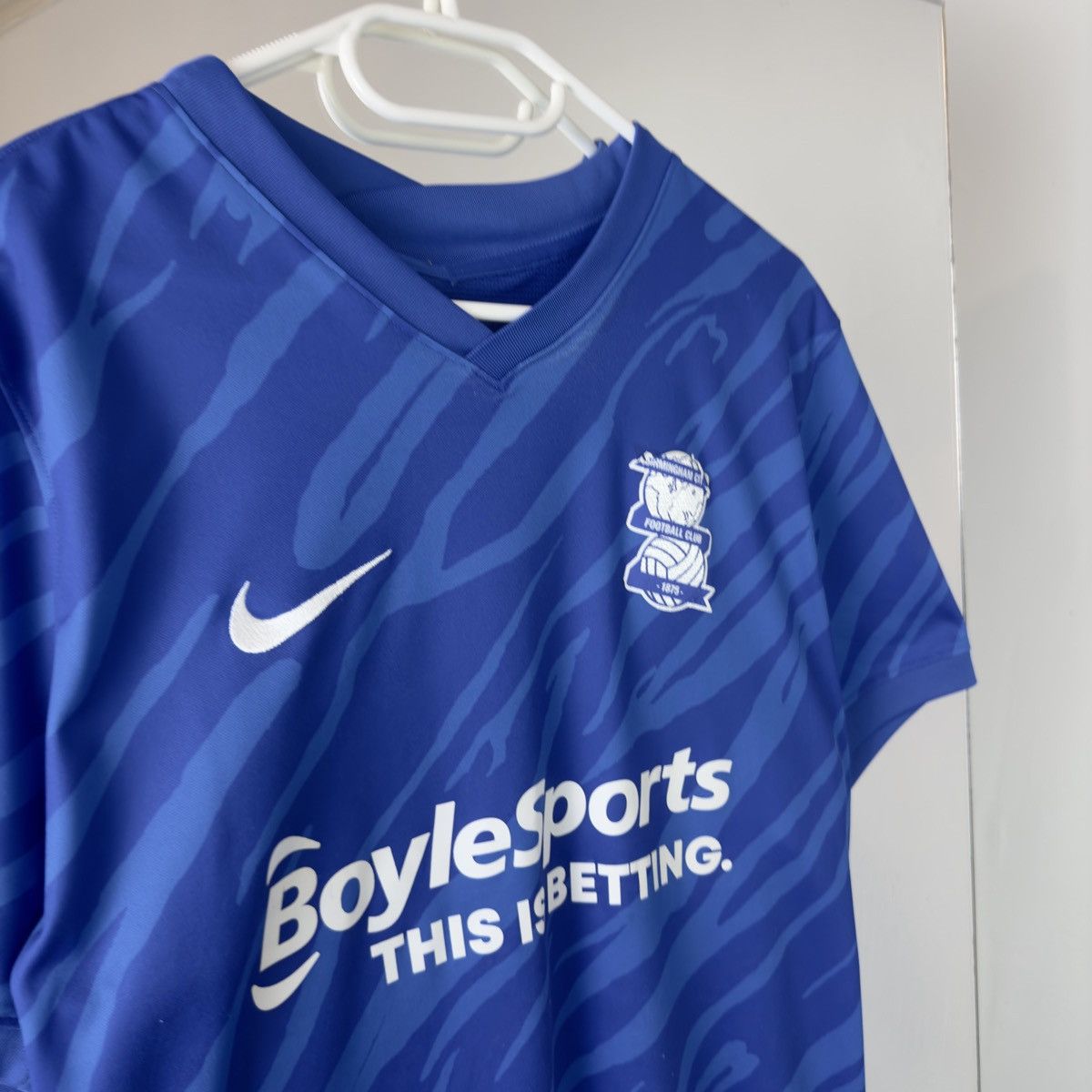 Nike Birmingham City 2021/22 Home Football T-shirt Jersey Size US XL / EU 56 / 4 - 2 Thumbnail