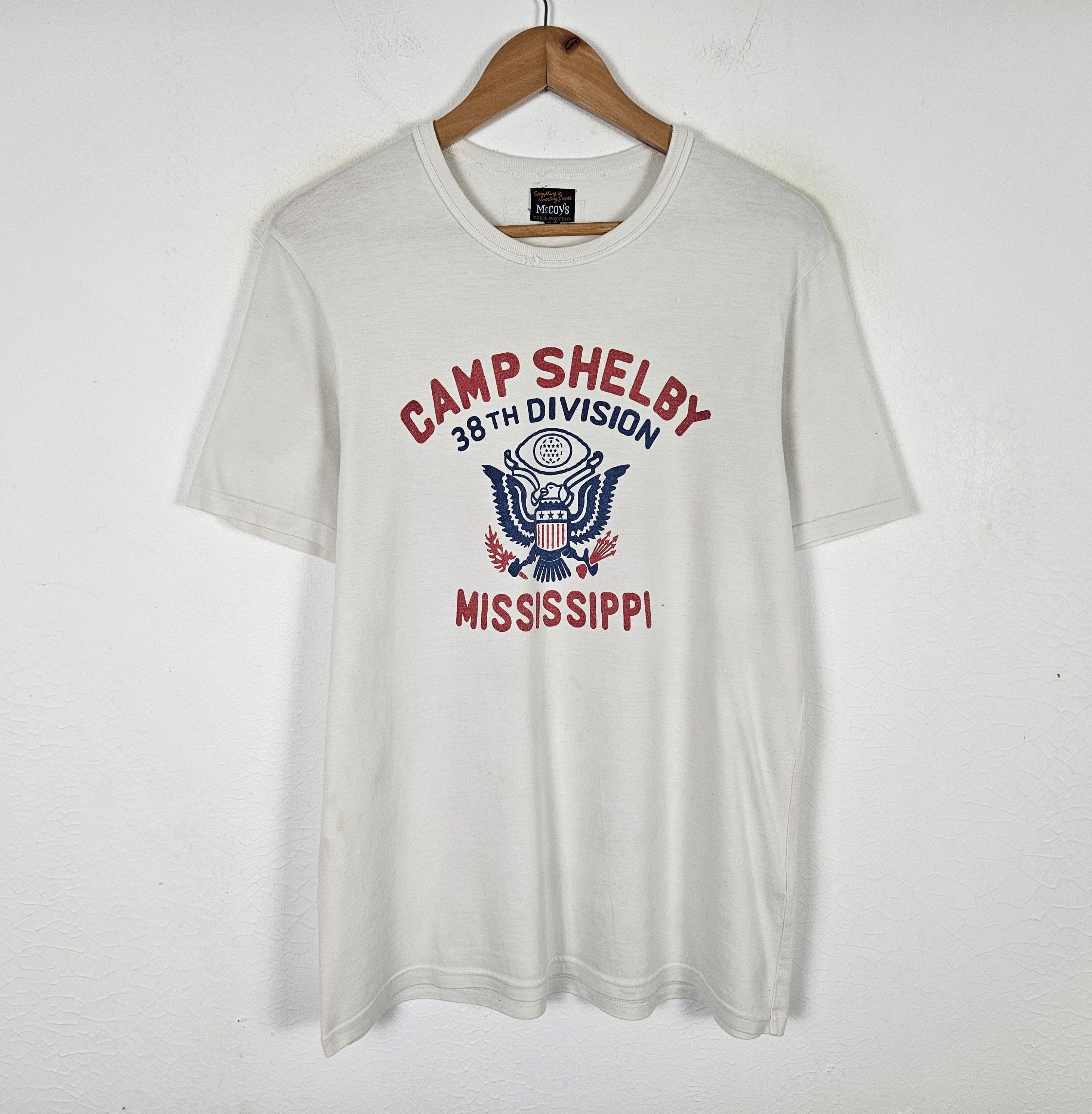 Buzz Rickson's The Real Mc Coys Mississippi Camp Shelby 38th division shirt Size US M / EU 48-50 / 2 - 2 Thumbnail