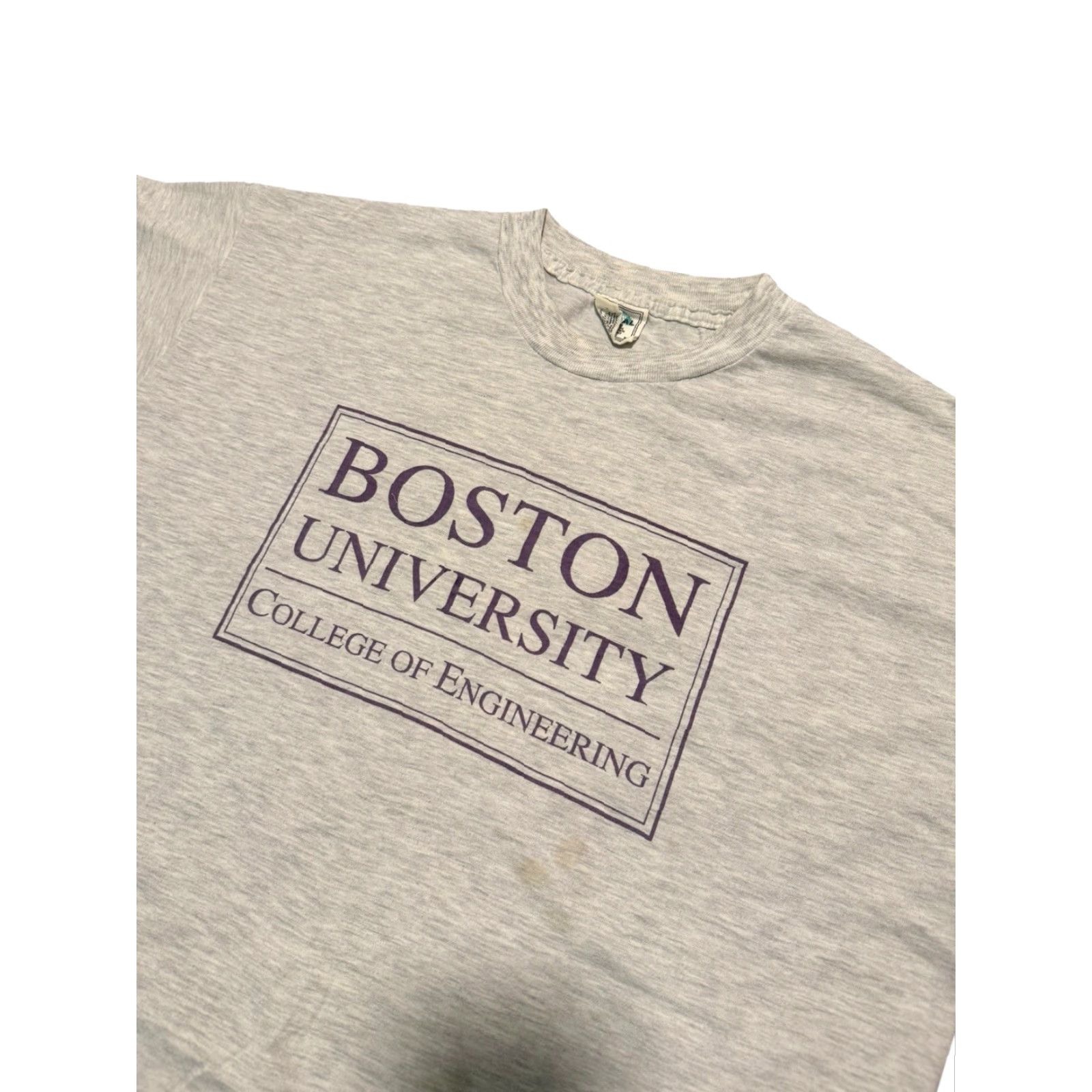 Champion Vtg 90s Boston University College of Engineering PEAK Performance DS T-Shirt XL Size US XL / EU 56 / 4 - 5 Thumbnail