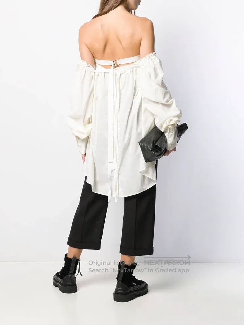 Ann Demeulemeester Ann Demeulemeester White Shirt Size XXS / US 00 / IT 34 - 1 Thumbnail