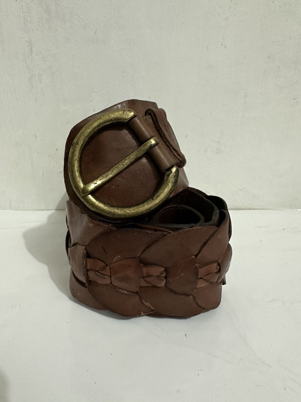 Japanese Brand × Vintage Rare!!! Goa Leather Belt Size ONE SIZE - 1 Thumbnail