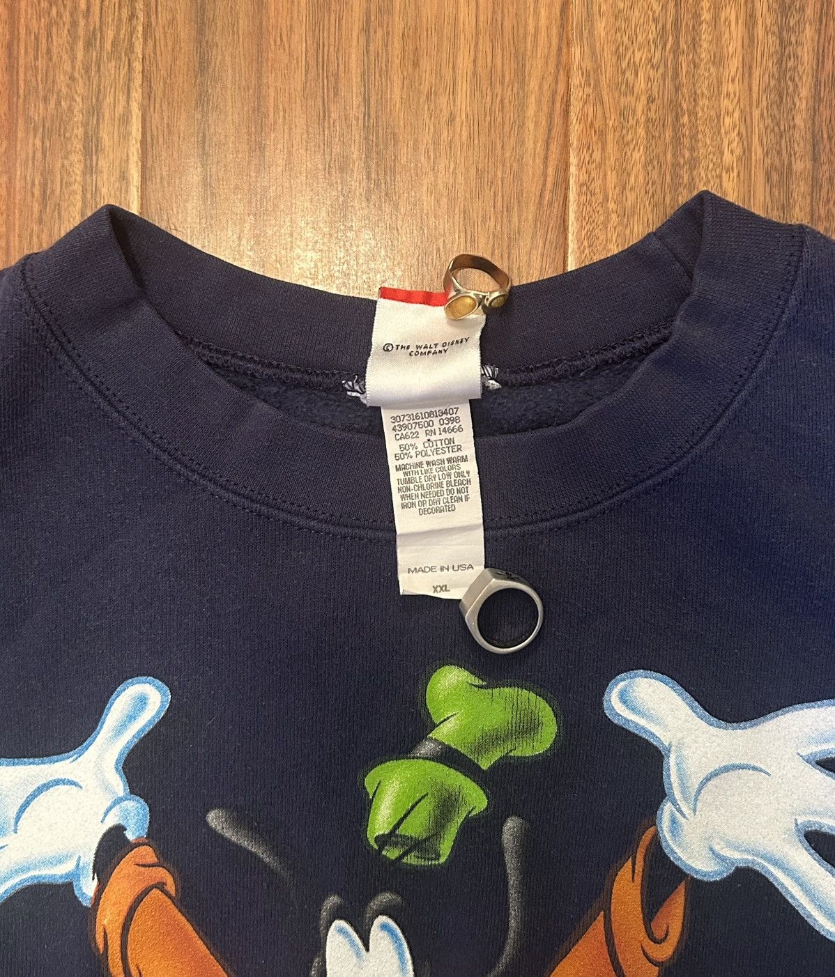 Disney Vintage Goofy Disneyland Mickey Inc Crewneck Sweatshirt Size US XXL / EU 58 / 5 - 5 Thumbnail