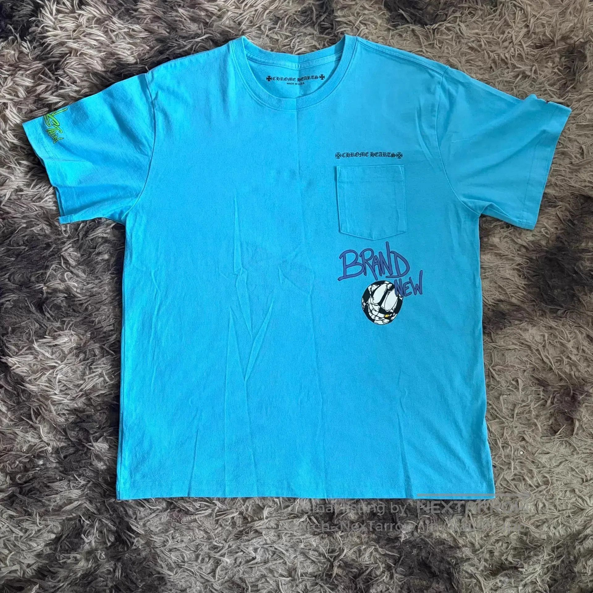 Chrome Hearts Blue Short. Size US XL / EU 56 / 4 - 1 Thumbnail