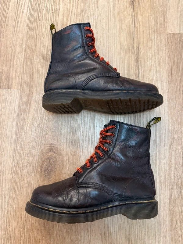 Dr. Martens Dr. Martens Serena Leather Boots 37 fur Size US 6 / IT 36 - 3 Thumbnail