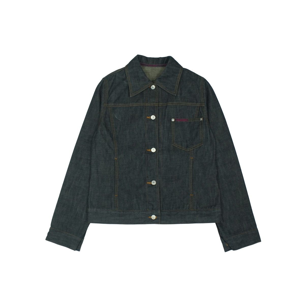 image of Miss Chloe Denim Jacket, Women's (Size Small)