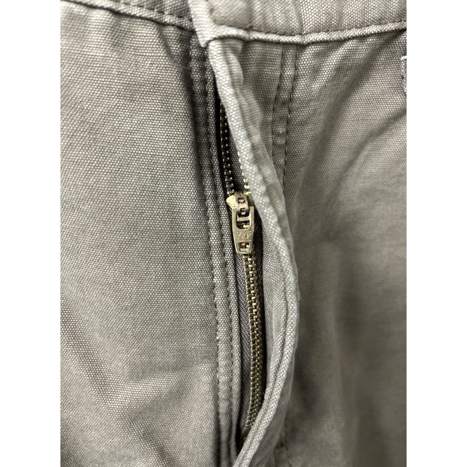 Lee VINTAGE Lee Flannel Lined Pants Mens 40x32 Brown Relaxed Fit Khaki Work Trousers Size US 40 / EU 56 - 5 Thumbnail