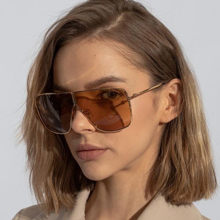 Tom Ford FT1159 30A Huxley Sunglasses Gold Aviator Frame, Smoke Lenses Tom Ford Huxley Smoke Pilot Unisex Sunglasses FT1159 30A 68  main image 3