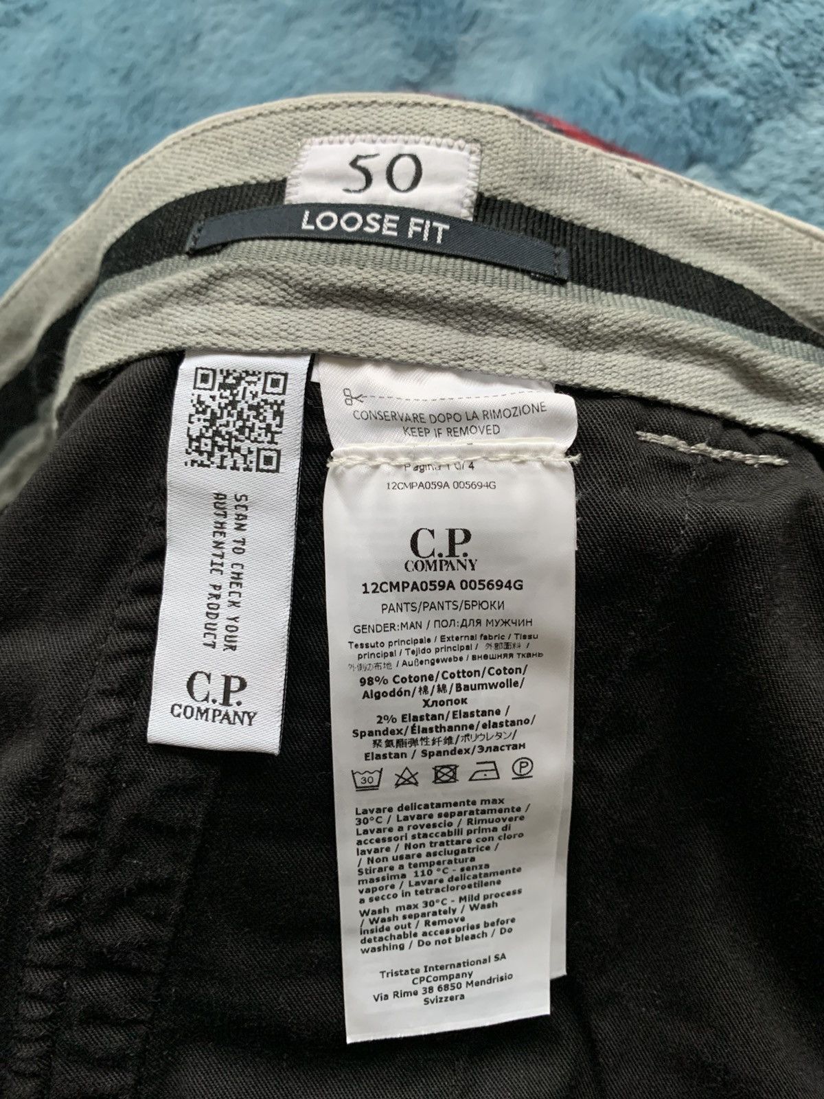 C.P. Company C.P. Company Stretch Sateen Ergonomic Cargo Size US 40 / EU 56 - 8 Thumbnail