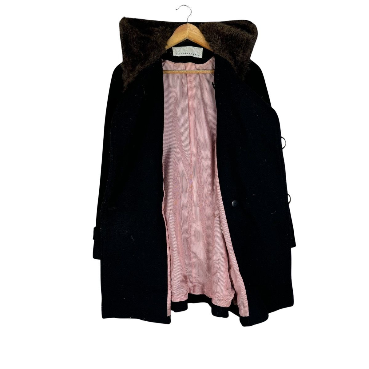 Issey Miyake 🌟SUNAO KUWAHARA ISSEY MIYAKE HOODIE DUFFLE JACKET Size M / US 6-8 / IT 42-44 - 6 Thumbnail